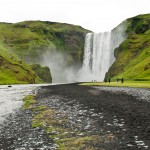 Waterfalls in Iceland: Skogafoss